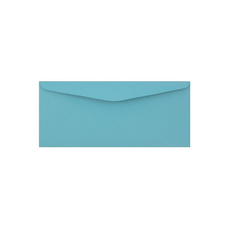 JAM Paper #9 Business Colored Envelopes 3.875 x 8.875 Blue Recycled 1532897, 1 of 3