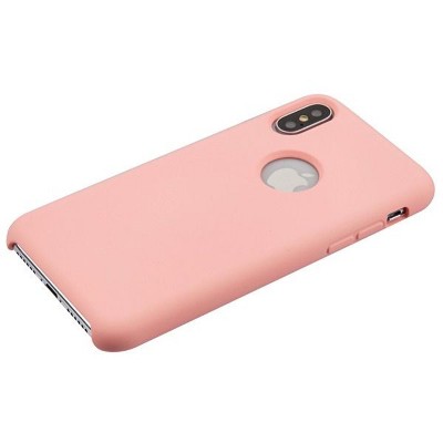 For Apple iPhone Case, by MYBAT Liquid Silicone Rubber Hard Snap-in compatible with Apple iPhone