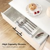 MaseiKar Kitchen Island with Power Outlet, Kitchen Storage Island with Spice Rack, Rolling Kitchen Cart on Wheels, for Kitchen and Dining Room - 4 of 4