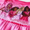 Toddler Girls' Barbie Printed NightGown - Pink - 3 of 3