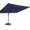 11.5x9ft Cantilever Patio Umbrella with 270g Fade-Resistant Fabric, - 2 of 4