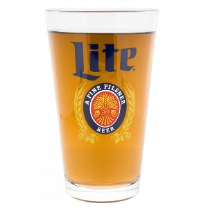 Adult Miller A Fine Pilsner Beer Logo Pint Glass - 1 of 1