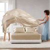 Lycvki 6-Pieces Satin Luxury Sheet Set Full - 4 of 4