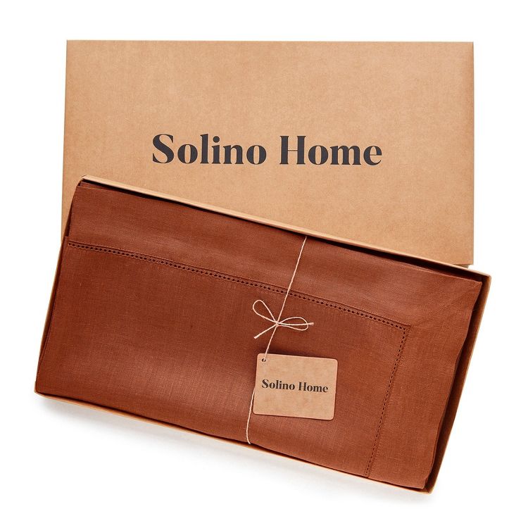 Solino Home Linen Tablecloth | Classic Hemstitch, 5 of 15