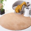 Faux Rabbit Fur FRF500 Machine Washable Skid Resistant Power Loomed Indoor Rugs - Safavieh - 2 of 4