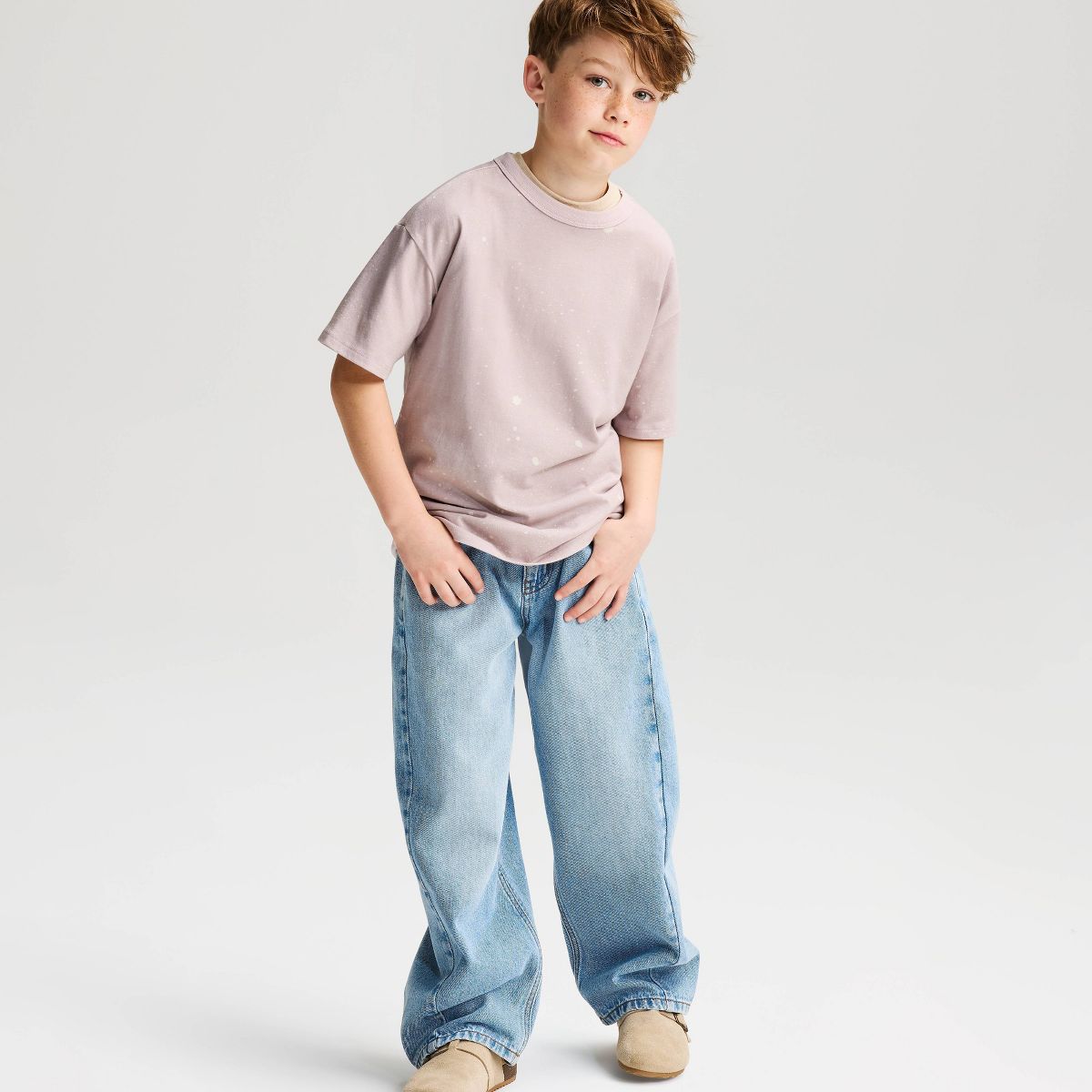 Boys' Short Sleeve 100% Cotton Striped Relaxed Fit T-Shirt - Cat & Jack™ - thumbnail 10