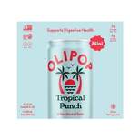 OLIPOP Tropical Punch Prebiotic Soda Mini Cans - 30 fl oz/4ct