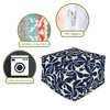 Majestic Home Goods,Ottoman Pouf Plantation - 2 of 4