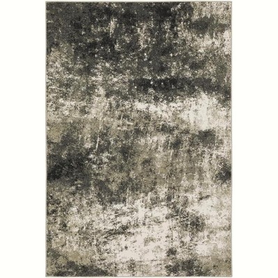 Oriental Weavers Venice 4332Y Charcoal/ Beige Indoor Area Rug - 5'3" x 7'3"