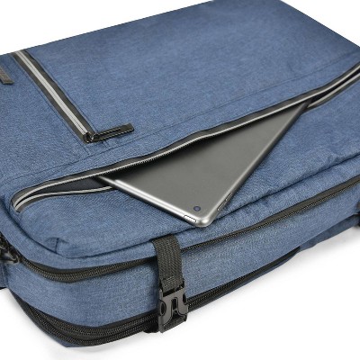 Travel Select Grayville 16.5" Multifunctional Tech Laptop Backpack with Expansion - Blue — фото 6