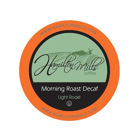 Hamilton Mills Morning Roast Decaf Flavored Coffee Pods,Keurig 2.0, 40 Count - image 1 of 4