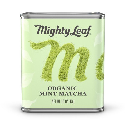 Mighty Organic Mint Matcha Loose Leaf Tea - 1.5oz