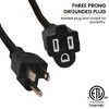 GoGreen Power (GG-13750BK) 16/3 SJTW Outdoor Extension Cord, Black, 50 ft - 3 of 4