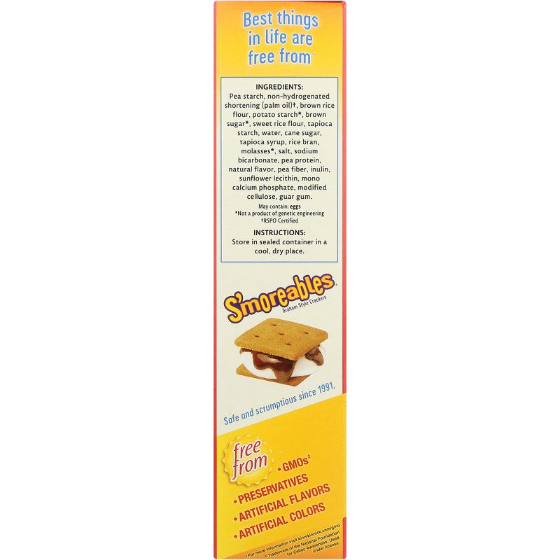 Kinnikinnick S'moreables Graham Style Crackers - Case of 6/8 oz, 5 of 7