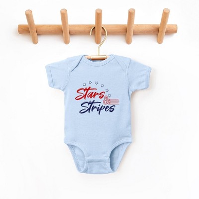 The Juniper Shop Stars And Stripes Baby Bodysuit