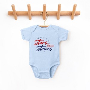 The Juniper Shop Stars And Stripes Baby Bodysuit - 1 of 2