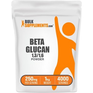 BulkSupplements Beta Glucan 1,3/1,6 Powder - 1 of 4