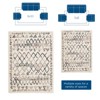 Modway Skadi Rainbow Diamond 5x8 Shag Area Rug - 4 of 4