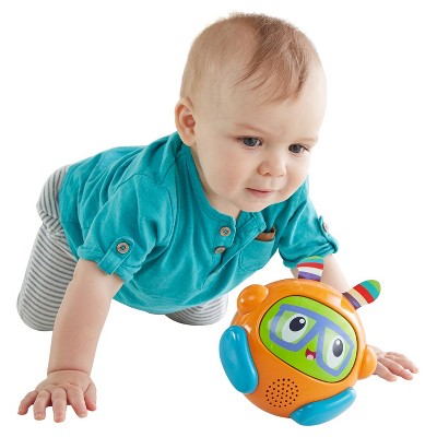 fisher price bright beats spin and crawl tumble ball