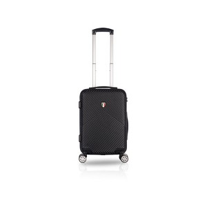 TUCCI Italy SALITA ABS 20" Carry On Luggage Suitcase - Black - 1 of 4