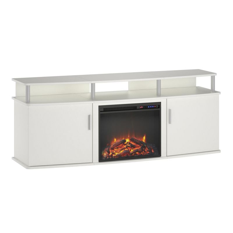Kimmel Electric Fireplace TV Console for TVs up to 70" - Room & Joy, 1 of 10