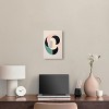 Art Remedy Cubist Style Jade Ring Contemporary Shapes Abstract Wall Art Unframed - 2 of 4