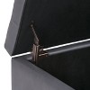 NicBex Faux Leather Storage Ottoman Bench,Storage Ottoman with Tufted Diamond Detail,Modern Storage Bench for Living Room,Bedroom - 4 of 4