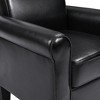 Airsurfer PU Leather Accent Chair, Comfy Armchair for Reading, Living Room, Bedroom, Office or Waiting Room, Modern Single Sofa Chair - 3 of 4