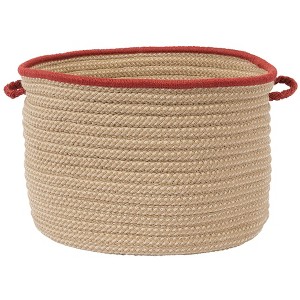 Colonial Mills Boat House Utility Basket, 18 by 12-Inch, Rust Red - 1 of 1