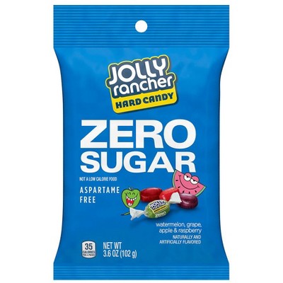 Jolly Rancher Zero Sugar Hard Candy Assorted Fruit Flavored 3.6 oz