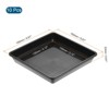 Unique Bargains Indoor Outdoor Plastic Square Flower Drip Trays Plant Pot Saucer 10 Pcs - 2 of 4