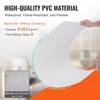 VEVOR Ceiling Tiles,10-Pack 24x48in,Drop Ceiling Tiles Premium PVC Foam Sheet,Fire-Rated & Good Flexibility & Easy Installation,Ceiling Covering,White - 4 of 4