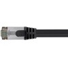 Monoprice Cat8 26AWG S/FTP Ethernet Network Cable - 1 Feet - Black, 2GHz, 40Gbps, 3dB Headroom, Pure Bare Copper, PVC - Entegrade Series - 3 of 4