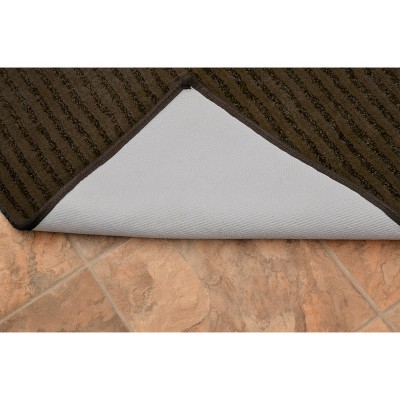 Sheridan Chocolate Plush Washable Nylon Bath Rug