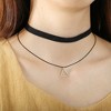 Unique Bargains Choker Necklaces for Women Choker Necklaces Set Black 9 PCS - 3 of 3
