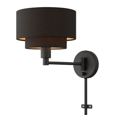 Livex Lighting Sentosa 1 - Light Wall Light in  Black