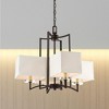 Livex Lighting Woodland Park 4 - Light Chandelier in  Brushed Nickel - 2 of 2