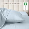 260 Thread Count Organic Cotton Percale Pillowcase Set by Bare Home - 2 of 4