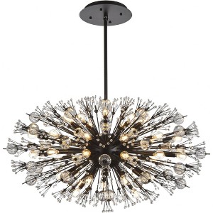Elegant Lighting Vera 38 - Light Pendant in  Black - 1 of 4