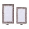 Torrent Collection 2 Piece 100% Soft Cotton Tufted Weave Bath Rug Set, Ombre Pattern, Super Soft & Absorbent, Machine Washable Bathroom Mats - 2 of 4