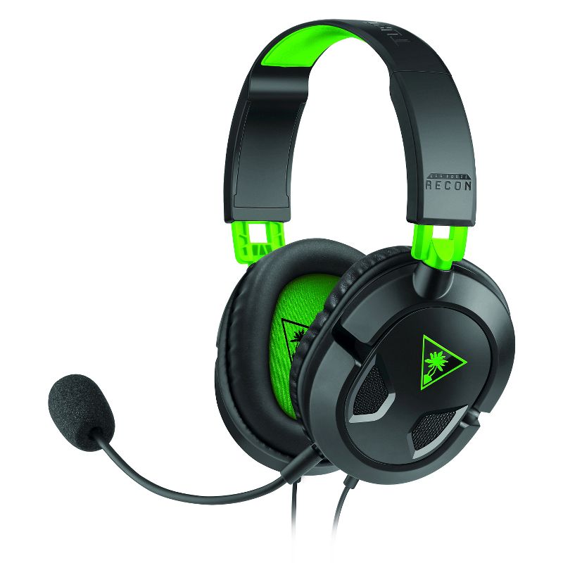 Turtle Beach Recon 50X Stereo Gaming Headset for Xbox One/Series X|S - Black/Green, 1 of 11