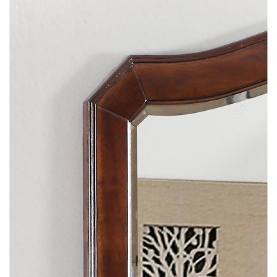 Triton 42" x 36" Arch Wood Framed Dresser Mirror