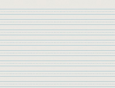 School Smart Skip-a-line Ruled Paper, 10-1/2 X 8 Inches, 500