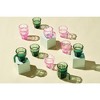 The Wine Savant Cactus Design Drinking Glasses, Fun Decoration for Parties, Unique Style & Home Decor - 6 pk - 4 of 4