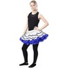 BellaSous Tutu Skirt Teen Petticoat for Tutu Costume | One Size White Royal Blue Tutus for Women - 2 of 2