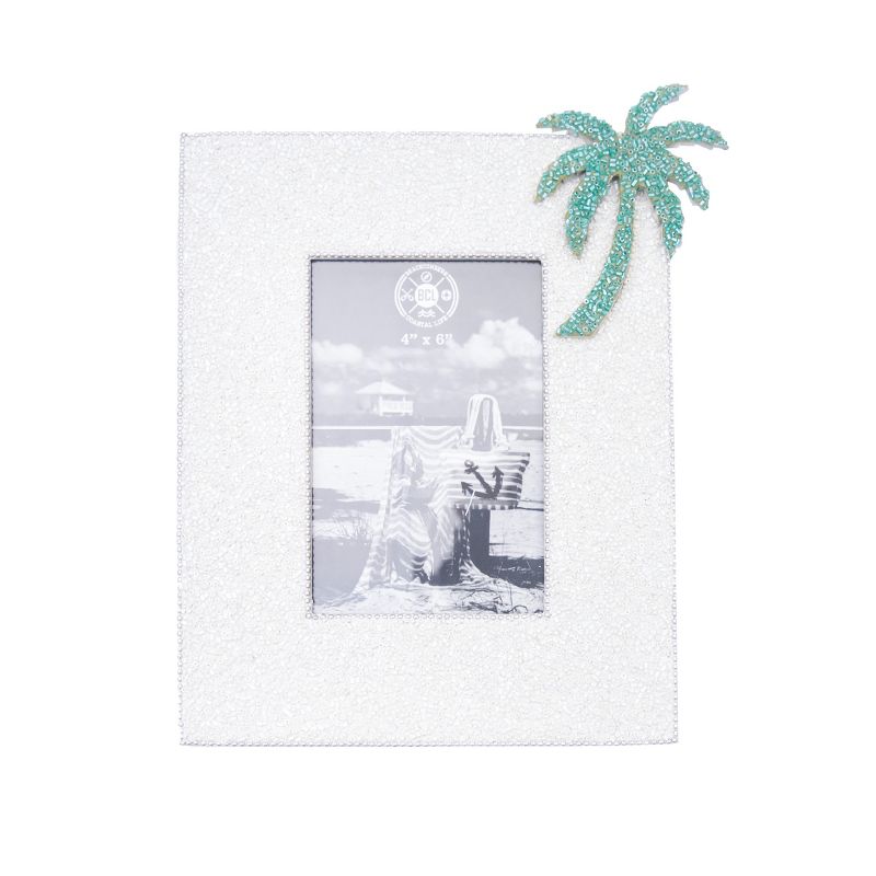 Beachcombers Palm Tree Photo Frame 9.5 x 7.5 x 0.5 Inches., 1 of 5