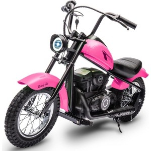 24V Electric Dirt Bike,250W Electric Motorcycle with LED Light,Up to 14MPH & 60 Minutes - 1 of 4