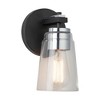 Artcraft Lighting Essex 1 - Light Vanity in  Black/Chrome - 4 of 4
