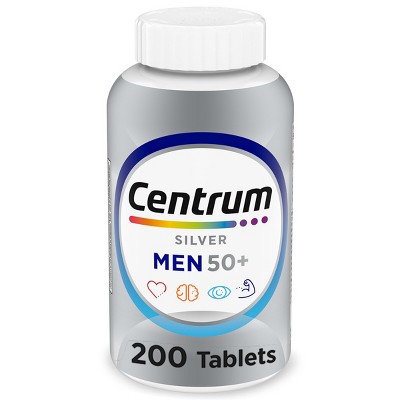 Centrum Silver Men 50+ Multivitamin Dietary Supplement Tablets
