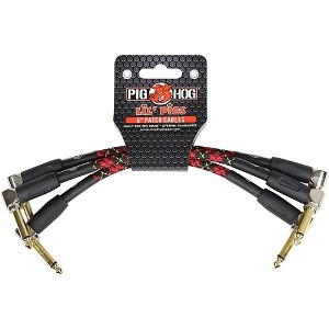 Pig Hog Instrument Cables Lil Pigs 6 in. Patch Cables (3-Pack) - 1 of 1